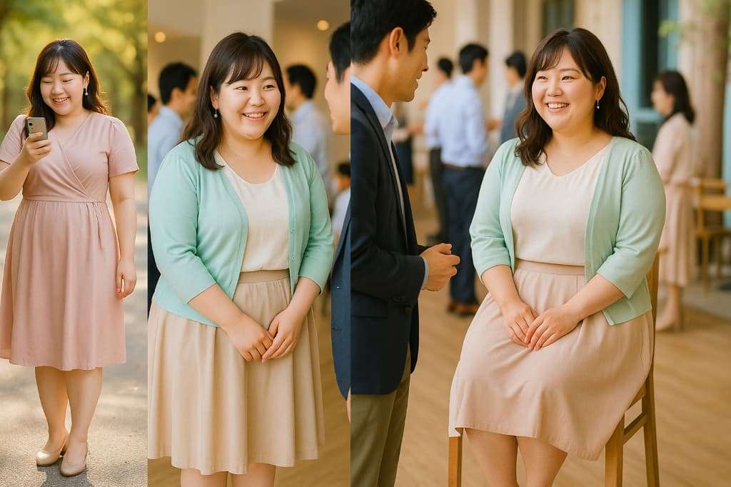 【モテる秘訣満載】 婚活に本気のぽっちゃり女子必見のぽちゃ婚成功戦略と服装・婚活写真の最前線